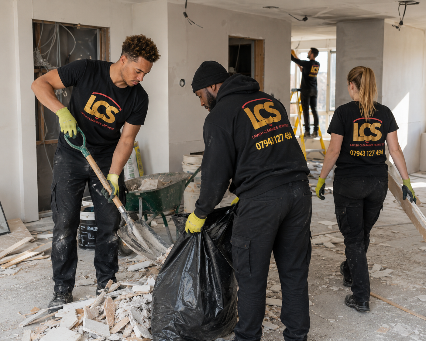 Professional cleaning results by Lavish Clearance Services