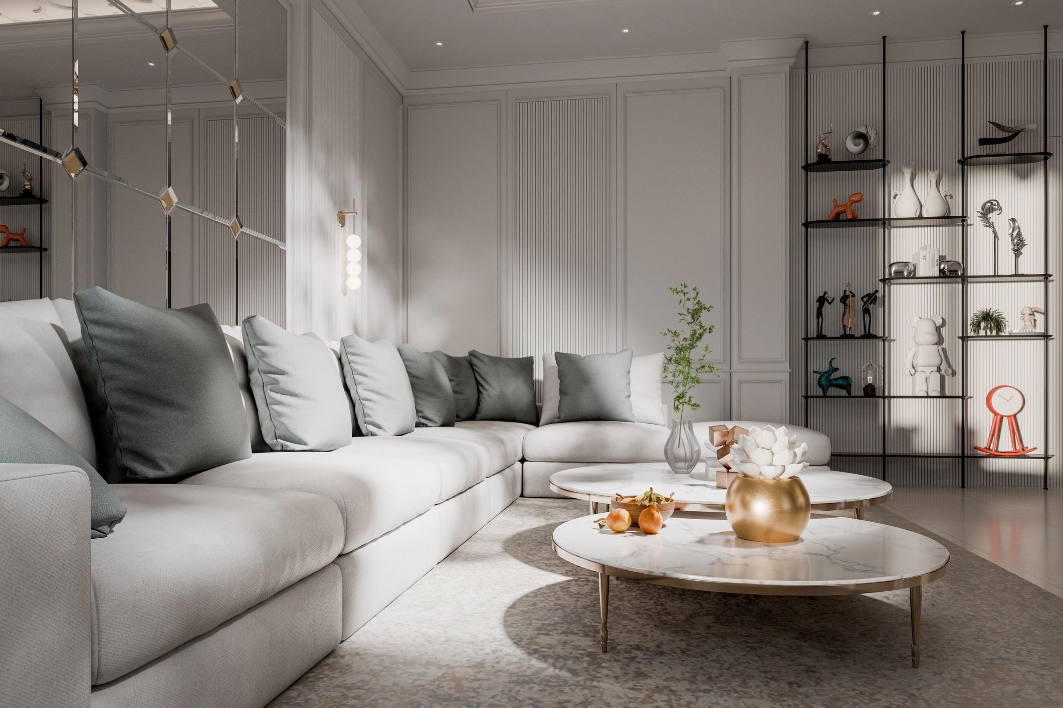 Clean apartment interior prepared for new tenants