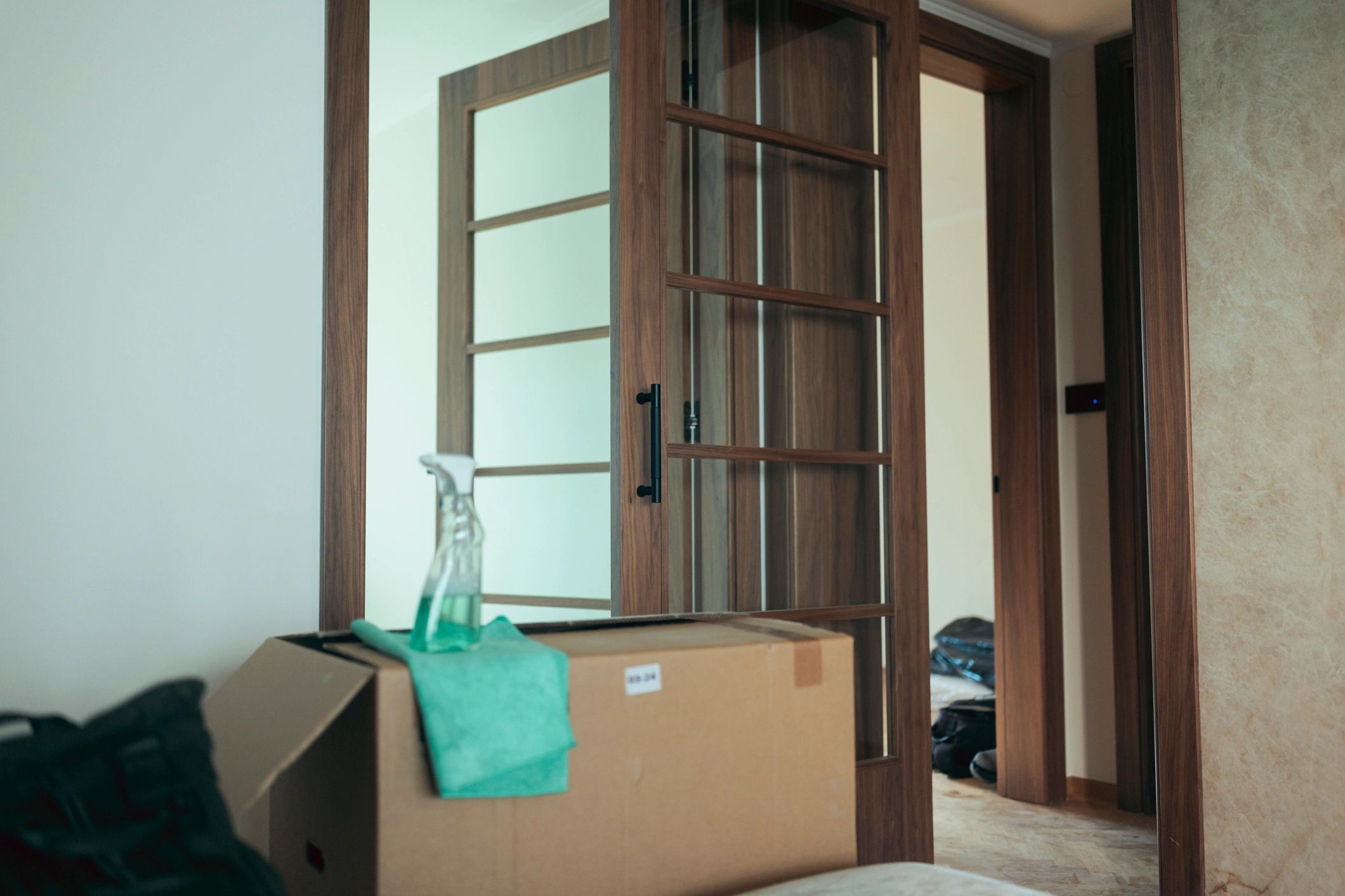 Home prepared for move in or move out cleaning